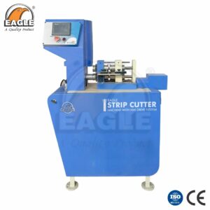 Automatic Electric Strip Cutter Machine With HMI Drive