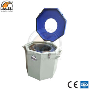Casting Jewellery Finisher Machine with PU Coated Tub