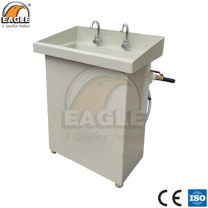Hand Wash Basin With Gold Dust Settling Tank
