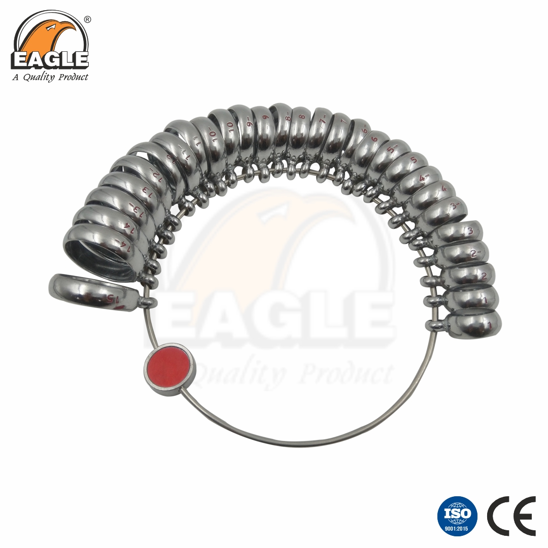 Wide Brass Finger Gauges - Eagle Exports