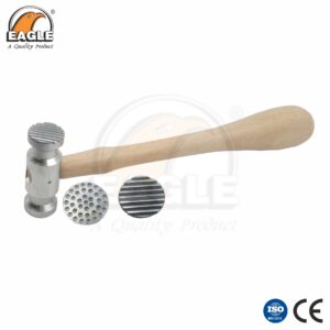 Narrow Stripe and Dimples Texturing Hammer