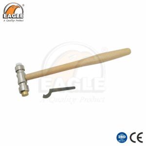 Brass and Nylon Mallet with Replaceable Heads