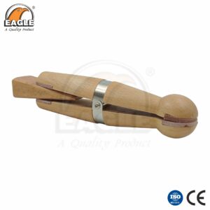 Curved Head Wooden Ring Clamp