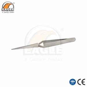 Stainless Steel Cross Locking Tweezer 120mm