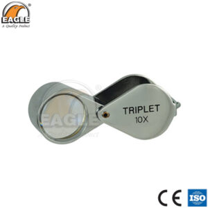 Eye Loupe Triplet 10x - Chromed