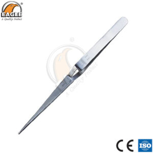Stainless Steel Cross Locking Tweezer 165mm