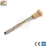 Swivel Head Pin Vise with Wood Handle