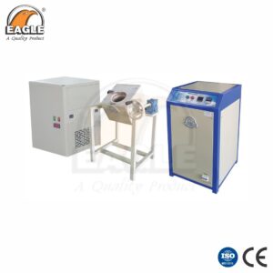 Eagle Jewellery Induction Furnace With Chilling Unit With Tilting Unit