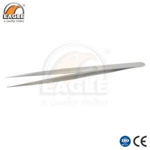 Diamond Tweezer with Criss-Cross Sarration